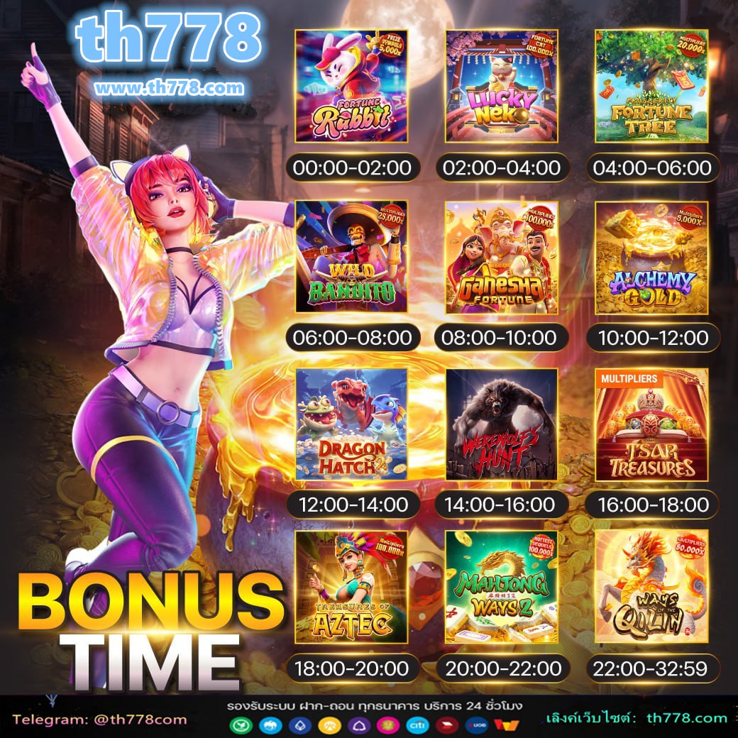 bonus time pg วันนี้